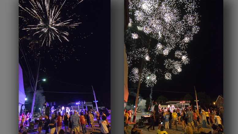 Amazing fireworks at the Gaston Henry Lee Summer Concert. Photo by: Mike Rhodes