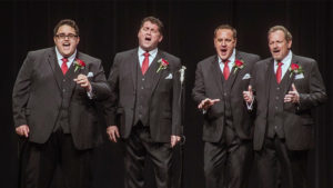 Barbershop Quartet 'Playlist' to provide free concert on Saturday evening. Photo provided