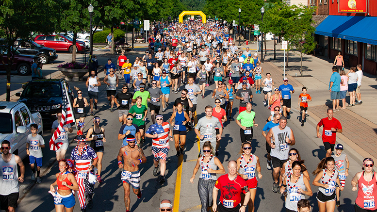 "Four for the Fourth" is an annual race in Yorktown, Indiana, that is helping to build community and relationships with people throughout Mt. Pleasant Township, fund trails and pathways to connect neighborhoods, and promote healthy living and active lifestyles. Photo provided