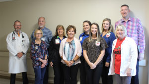 The IU Health Ball Memorial Hospital comprehensive orthopedics team. Photo provided