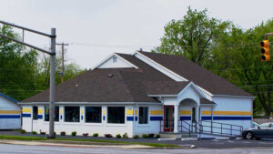 T&H Sweeper Company at their new location on McGalliard Road.