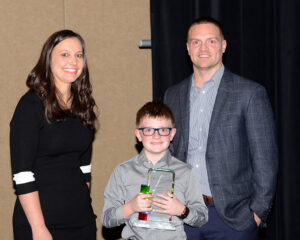 Young Innovator's Award: Caleb Hunter. Photo by: Kyle Evans