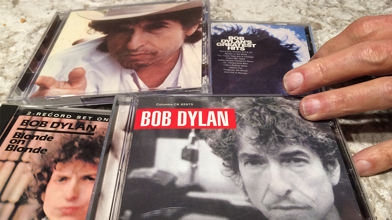 Just a few of the recordings from Bob Dylan’s standout career. Photo by: Nancy Carlson
