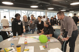 A group of students and community leaders participating the Web of Support training from Jan. 2020. Photo provided