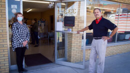 Kent Thomas welcomes you to Thomas Business Center located at 333 N. Franklin St. Photo by Matt Howell