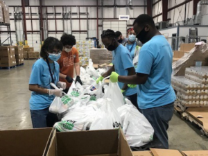 Teenagers participating in the TeenWorks summer program gain work experience at various sites across the community, including providing warehouse support at Second Harvest Food Bank of East Central Indiana. Second Harvest will once again partner with TeenWorks as a worksite for student workers in 2021. Photo provided