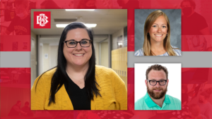 Clockwise L-R: Melissa Crist, Brittney Garrett, and Eli Jones.