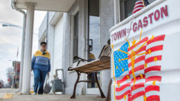 The Gaston Town Endowment Fund annually supports grants for projects benefiting resident of Gaston. This year grants were awarded to the Gaston Lion Club and the Gaston Volunteer Fire Department.