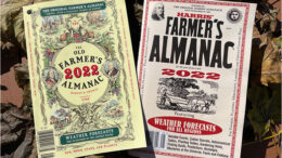 Farmer’s almanacs help smooth the way through another autumn. Photo by Nancy Carlson