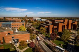 Ball State Campus photo provided by Ball State University