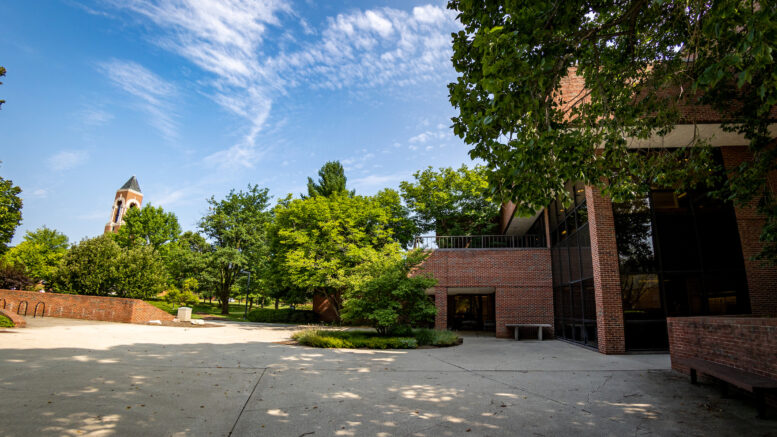 The Whitinger Business Building is pictured. Photo provided by BSU
