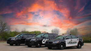 Muncie Police Department vehicles