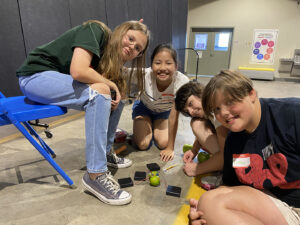 Think Like a Maker camp led by Northside Middle School teacher Jenifer Pierce. Photo by Emily Helms