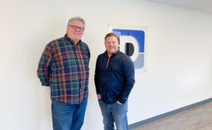 Don Engel (left) has been elected Chairman of the Board of Managers at Deltec Solutions, and has named Steve Davis (right) as the next President and CEO