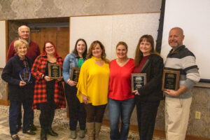 Yorktown Chamber of Commerce Award Recipients. Photo provided