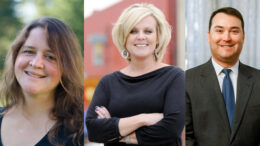 Panelists will include L-R: Cathy Fuentes-Rohwer, Jennifer McCormick and Joel D. Hand. Photos provided
