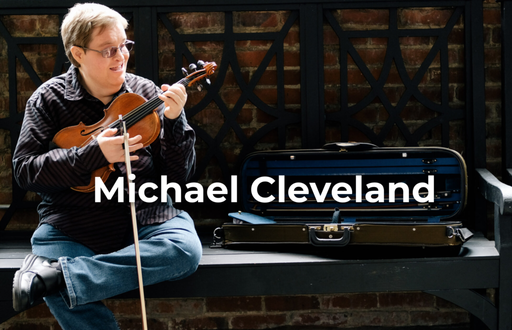 Michael Cleveland and his band Flamekeeper