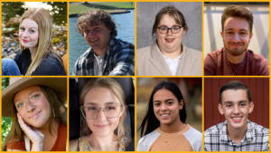 From left to right; top to bottom: Kadence Aikin, Kingston Browning, Maela Cole, Kyson Craycraft, Emma Day, Kaitie Denney, Missy Riegle, and Logan Walker.