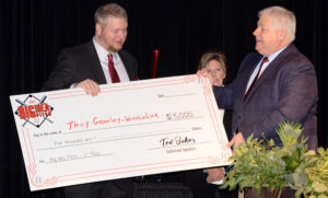 The 2019 Big Idea Pitch Winner: Trey Gourley. Photo by: Kyle Evans