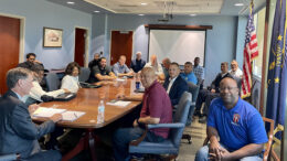 Photo of the first multi-agency task force meeting held on August 31, 2023. Photo provided