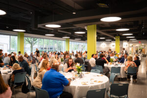 Over 200 people attended “Community is Brewing,” Recovery Café’s fundraising breakfast. Photo provided