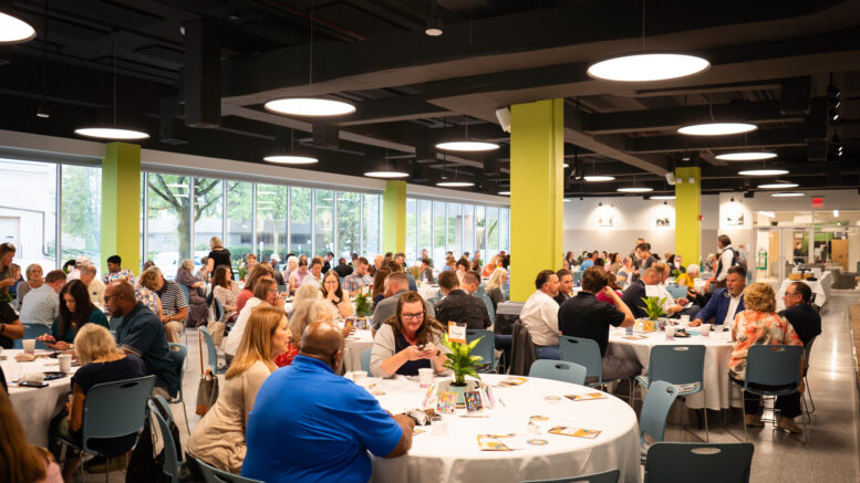 Over 200 people attended “Community is Brewing,” Recovery Café’s fundraising breakfast. Photo provided