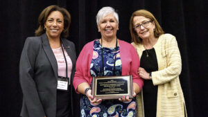 Pictured L-R: Judge Maria Granger, Judge Kimberly Dowling, Chief Justice Loretta Rush