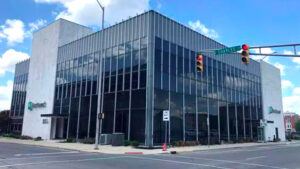 Northwest Bank at 110 East Charles Street in downtown Muncie.