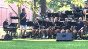 Vocalist Myles Ogea is Guest Artist with America's Hometown Band of Muncie, at Westside Park. Photo provided