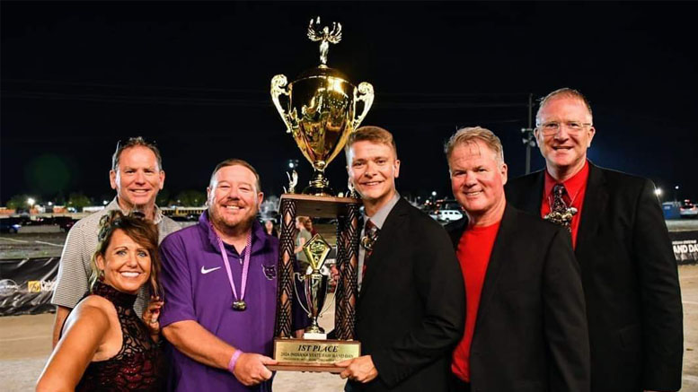 Celebrating Muncie Central's fourth State Fair championship. Photo provided