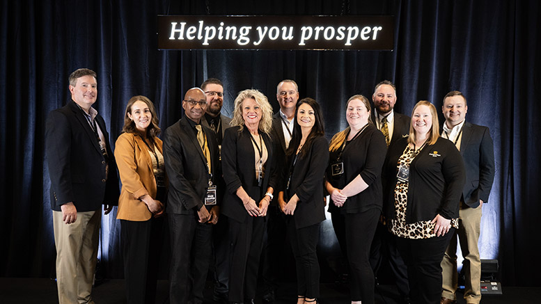 First Merchants teammates at the annual employee award program, the Gold Shield Awards.