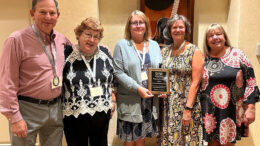 Photo (left to right): Jim Kroger, Jill Palumbo, Karen Ullom, Kristi Brumley and Beth Lipscomb.