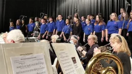 Free public concert event on Oct. 26, at 7 p.m. The East Central Indiana Chamber Orchestra performs with guest choirs from Muncie Northside & Southside Middle Schools. Conductors are Isaac Denniston and Jaelyn Hence. Photo provided