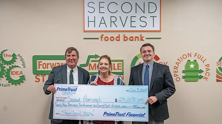 Pictured L-R: Tim Pierce, Bekah Clawson and Ben Polk. Photo provided