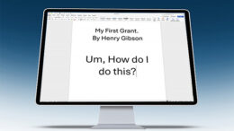 Getting started writing a grant can be difficult if you don't know how to begin. Image by Mike Rhodes