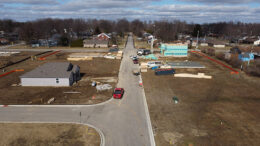 Aerial view of Storer Estates as photographed by Mike Rhodes on February 4, 2025.