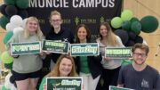 Students pose for photos during a prior Ivy Tech Day. Photo provided.