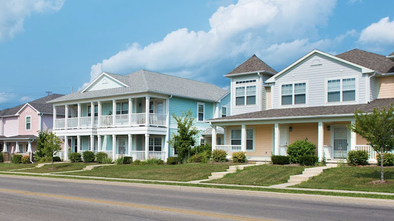 Millennium Place Homes. Photo courtesy of Muncie Housing Authority.