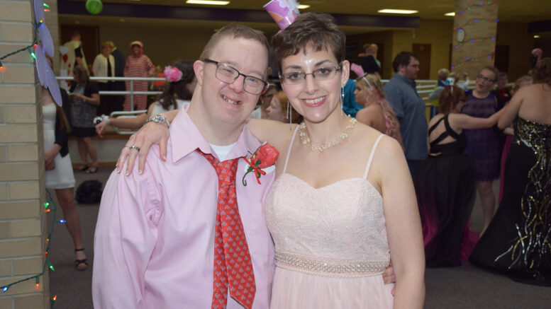 Photo from Special Needs Prom held at Muncie Central High School in 2016. From the MuncieJournal.com/Mike Rhodes archives.