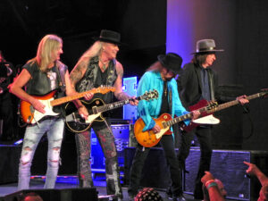 Lynyrd Skynyrd in concert at Ruoff Music Center. Photo by Mike Rhodes