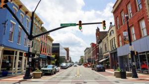 Walnut Street in downtown Muncie. Photo provided.