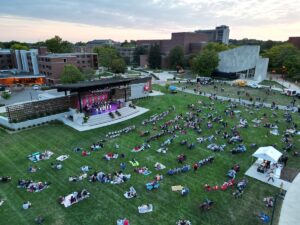 Ball State's Brown Family Amphitheater. Photo provided.
